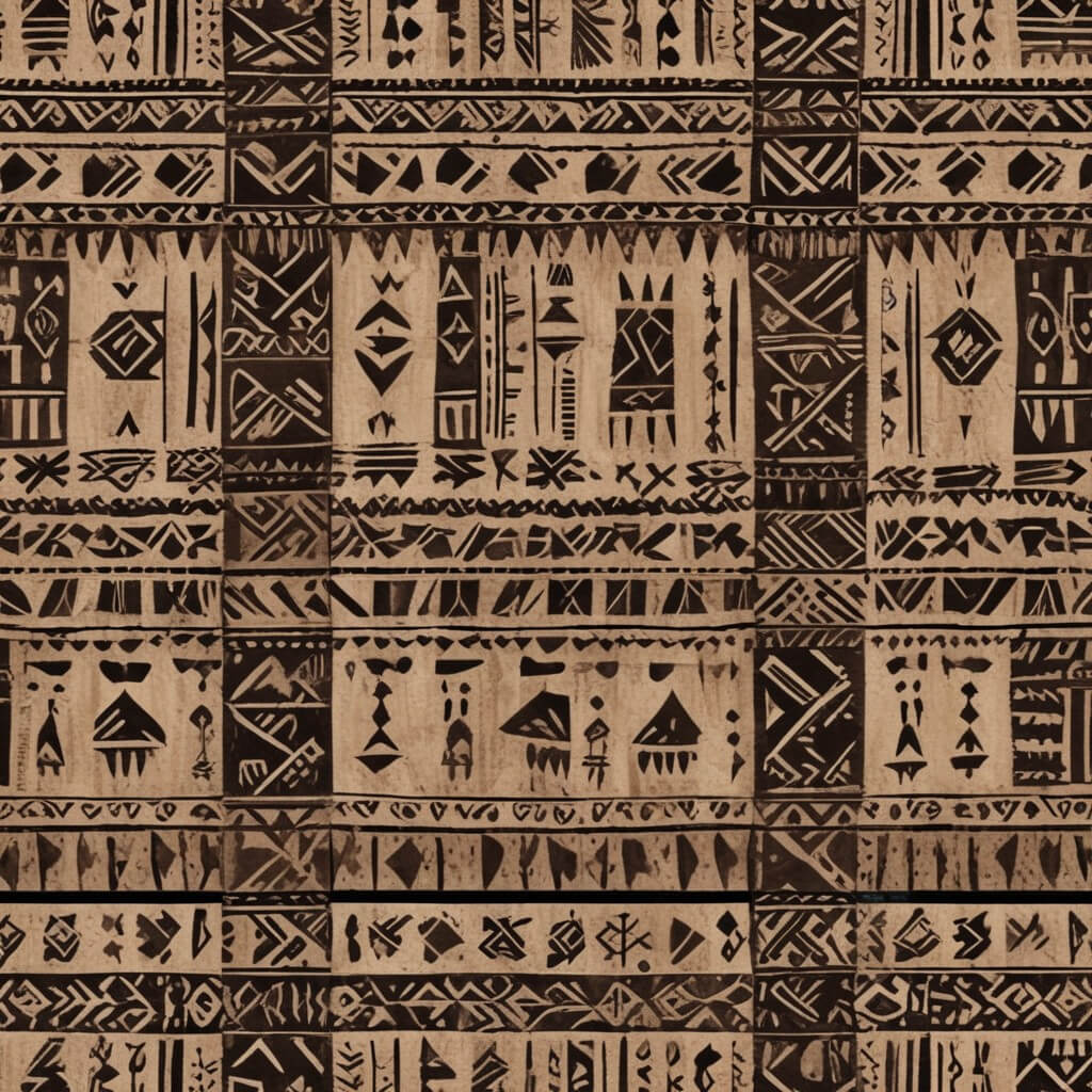 Mud cloth from Mali