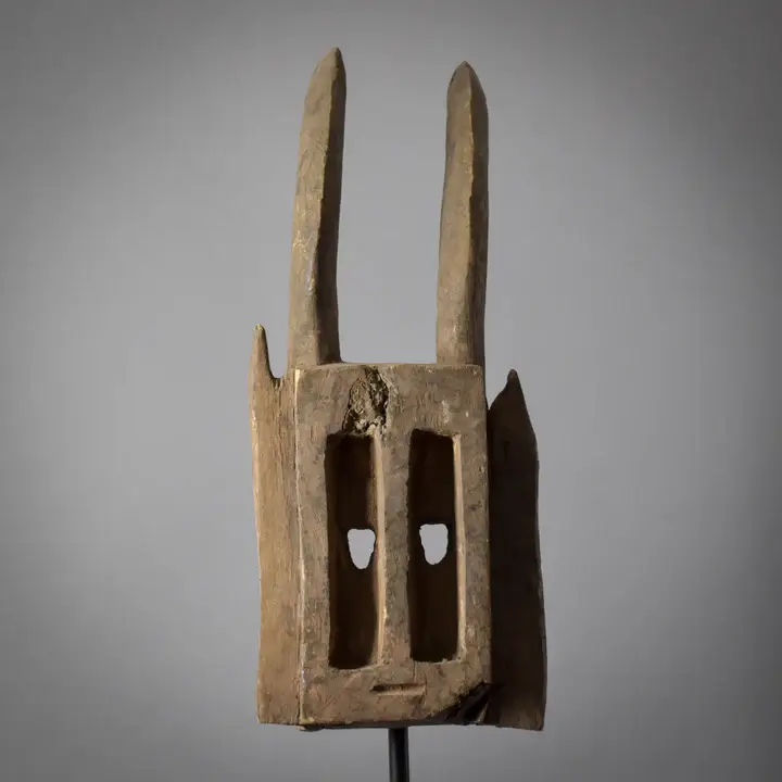 African Horned Dogon Mask