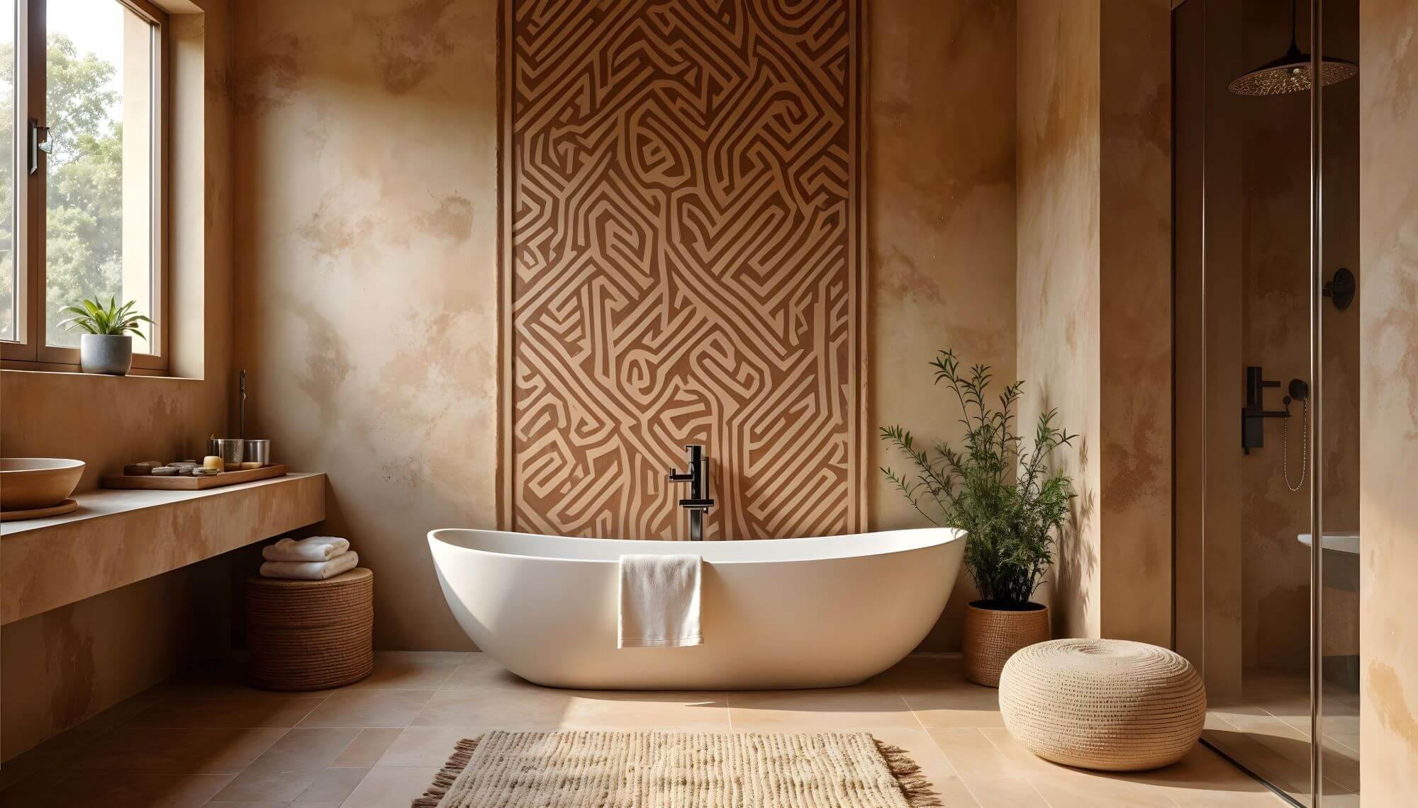 African Decor for Your Bathroom: 5 Steps from Easy to Ambitious