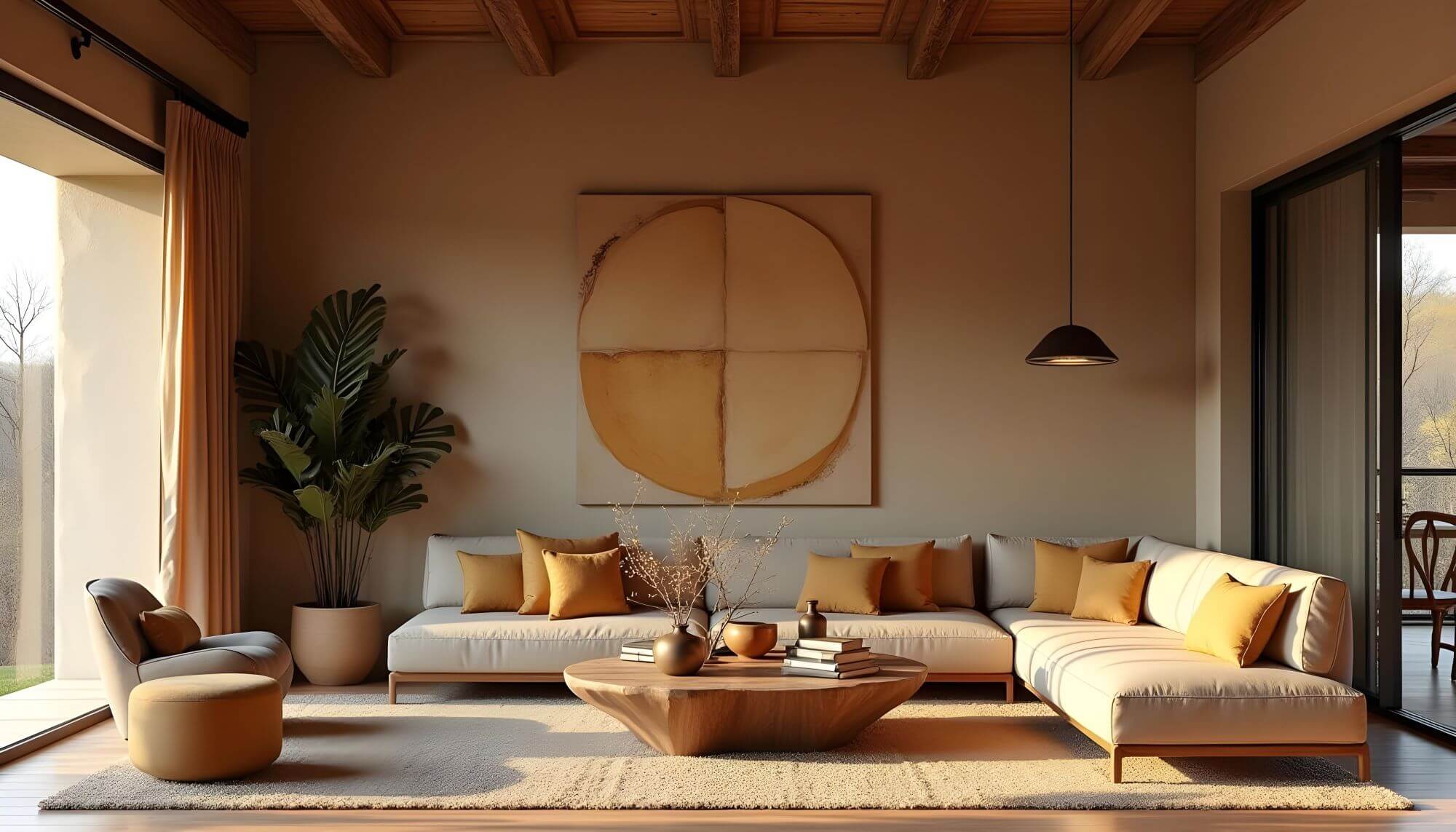 5 African Living Room Decor Ideas for a Beautiful Organic Vibe