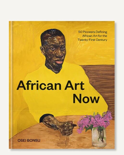 Photo of the cover of a book called "African Art Now"