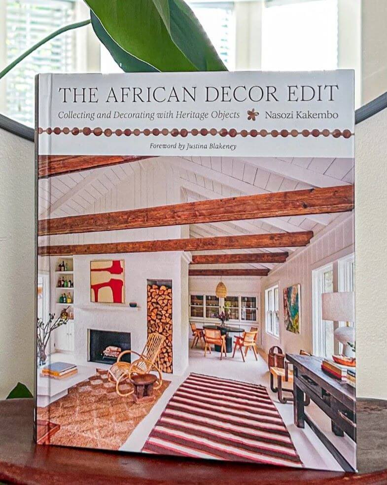 Gifts for Interior Design lovers - Photo of the cover of a book called "The African Decor Edit"